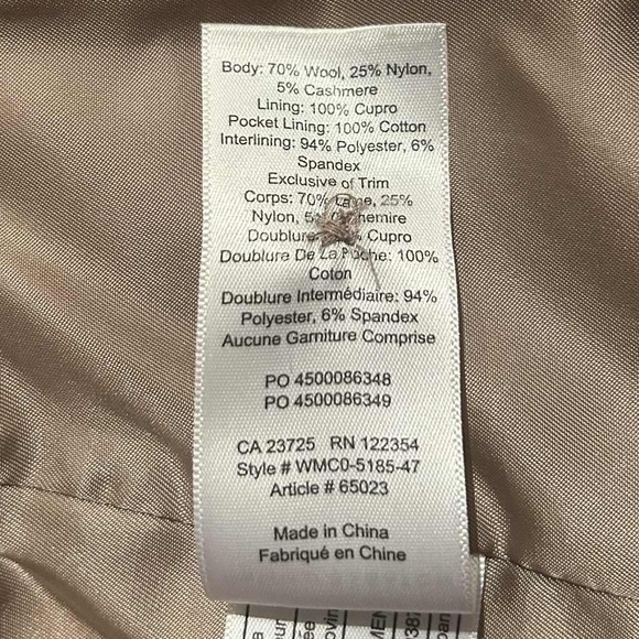 ARITZIA The Group by Babaton Wool Coat - Picture 4 of 4